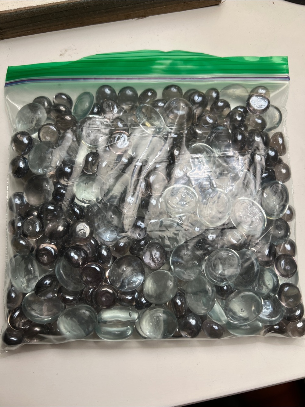Iridescent Glass Beads